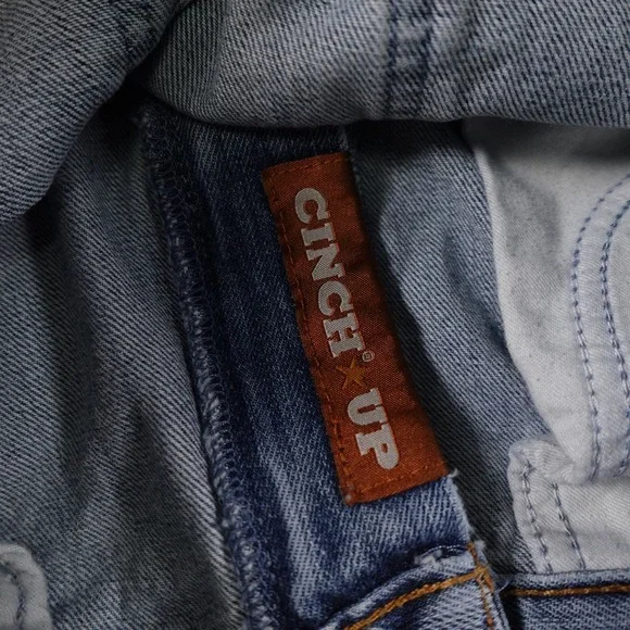 Cinch Jeans Orange Label Men's 35x34 Cowboy Rodeo Locker Stock Western Denim‎ - Picture 7 of 16